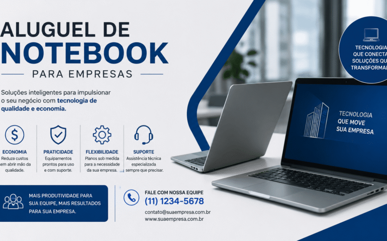 Aluguel de notebook