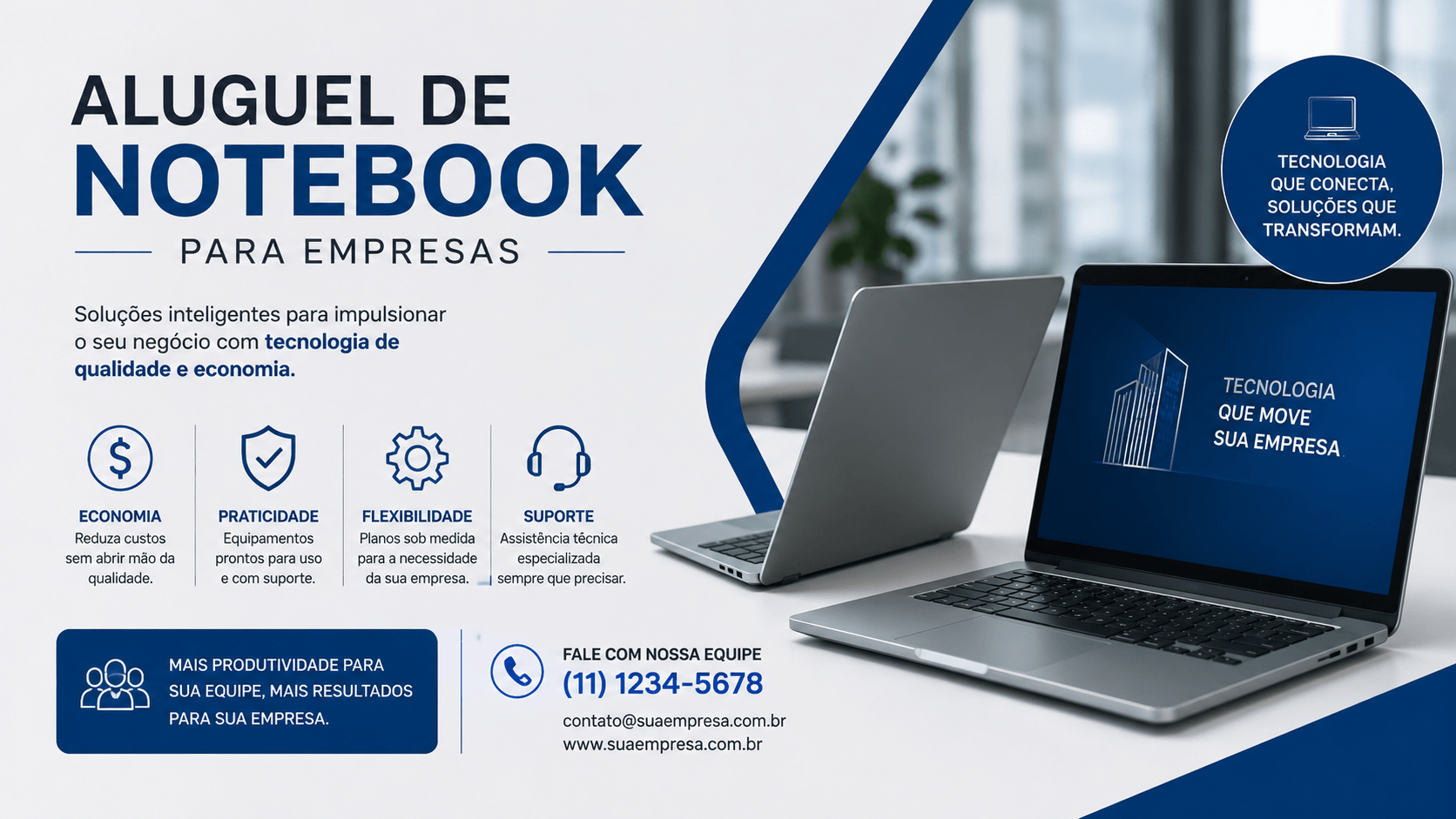 Aluguel de notebook