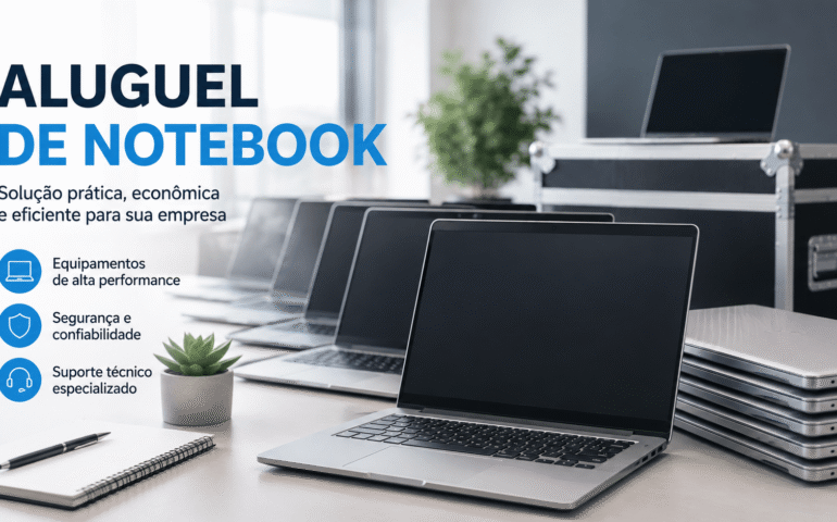 Aluguel de note book
