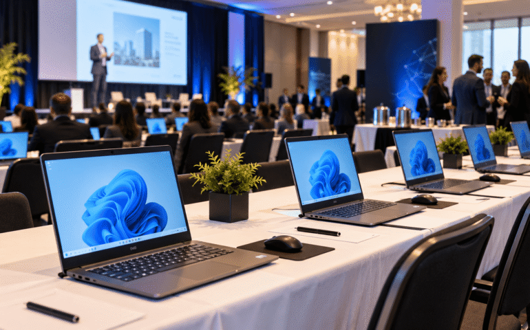 Aluguel de Notebook para evento